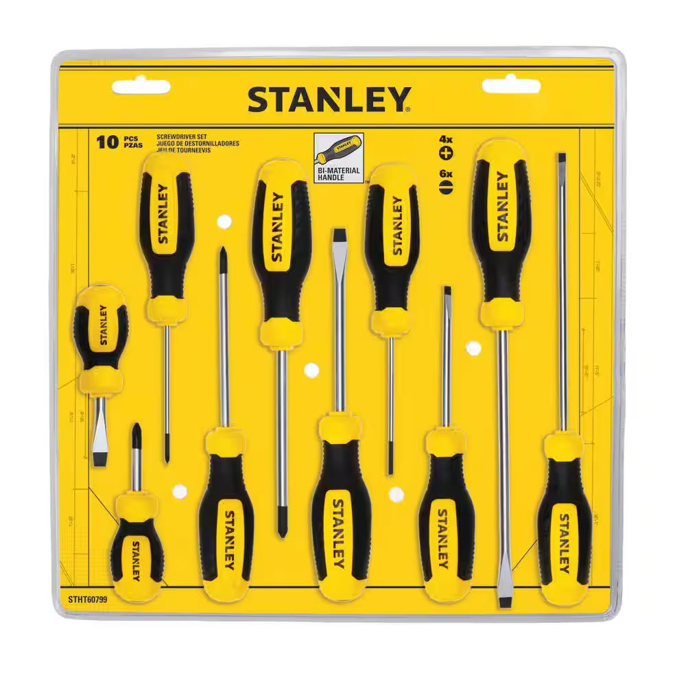 Screwdriver Set (10-Piece)