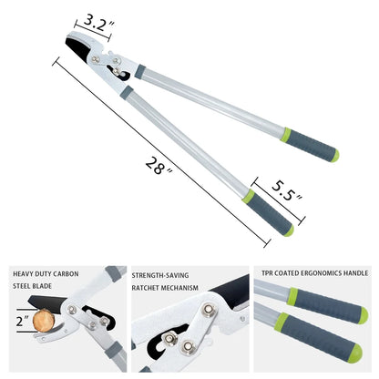 Loppers ,Hedge Clipper and Pruner, Garden Pruning Shears Set