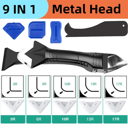 5 in 1 Silicone Scraper and Caulking Finisher Tool set