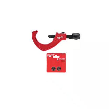 3-1/2 In. Quick Adjust Copper Tubing Cutter with Replacement Cutter Wheels