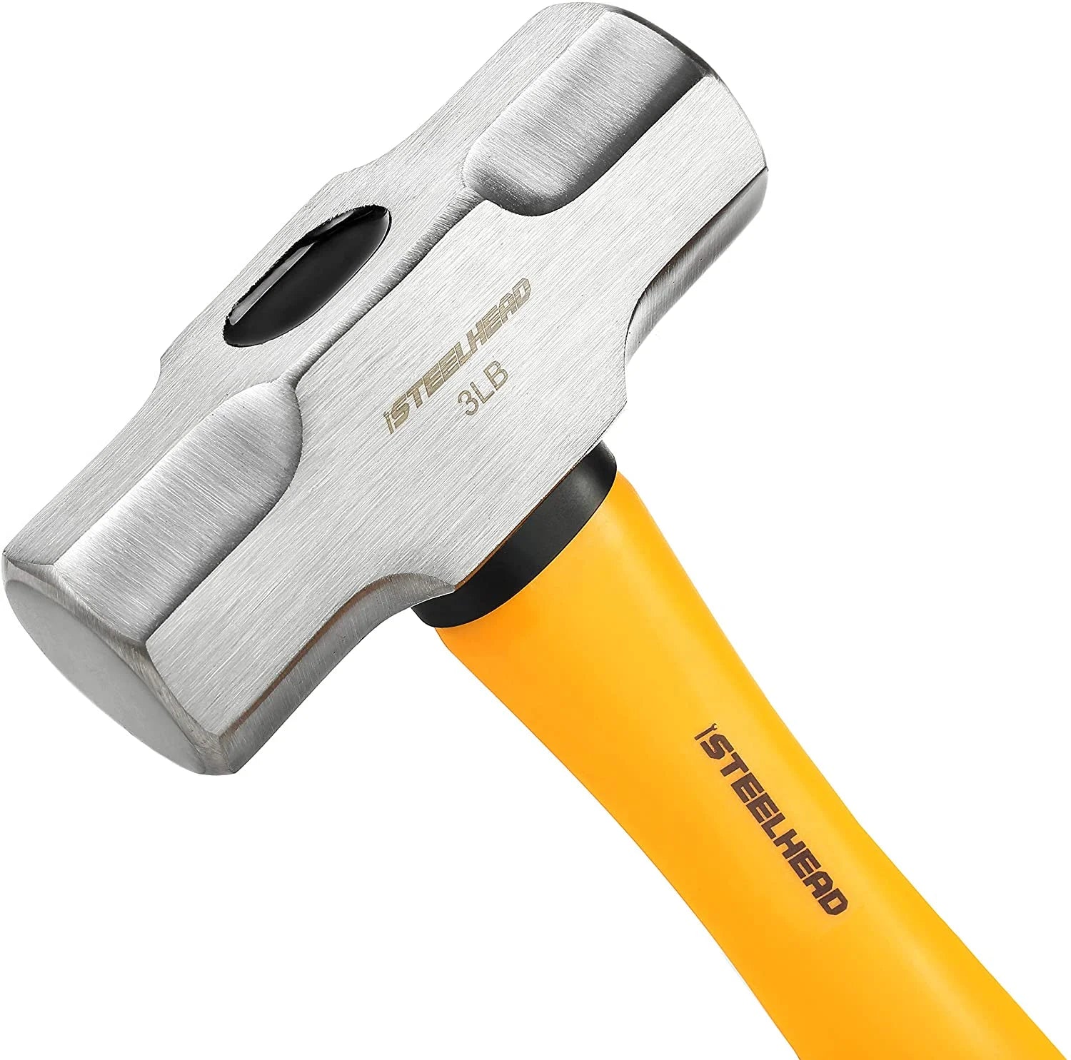 5-Piece Fiberglass Handle Hammer & Mallet Set, 16Oz Ball-Peen Hammer, 32Oz Ball-Pein Hammer, 32Oz Rubber Mallet, 3Lb Sledge Hammer, 3Lb Cross-Pain Hammer