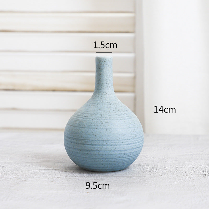 Creative Home Ceramic Crafts Ceramic Vase Desk Hydroponic Vase Decoration Home Decoration Vase