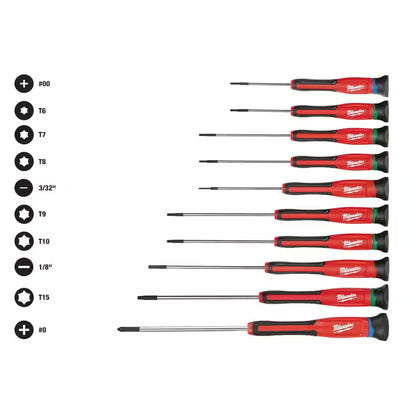 10-Piece Precision Screwdriver Set with 8-Piece Variety Screwdriver Set (18-Piece)
