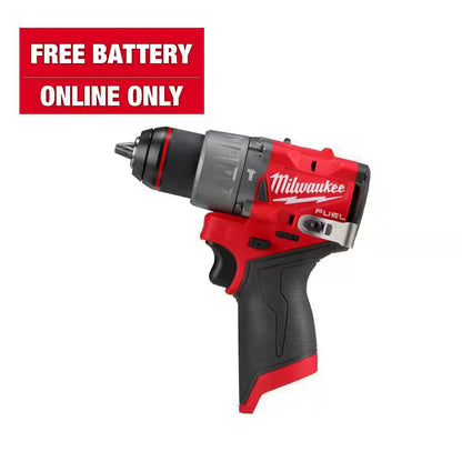 M12 FUEL 12V Lithium-Ion Brushless Cordless 1/2 In. Hammer Drill (Tool-Only)