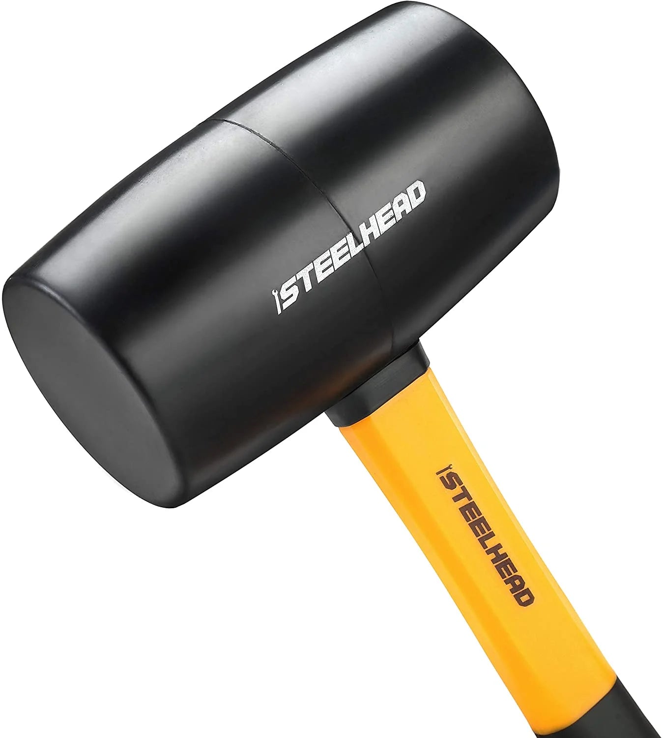 5-Piece Fiberglass Handle Hammer & Mallet Set, 16Oz Ball-Peen Hammer, 32Oz Ball-Pein Hammer, 32Oz Rubber Mallet, 3Lb Sledge Hammer, 3Lb Cross-Pain Hammer