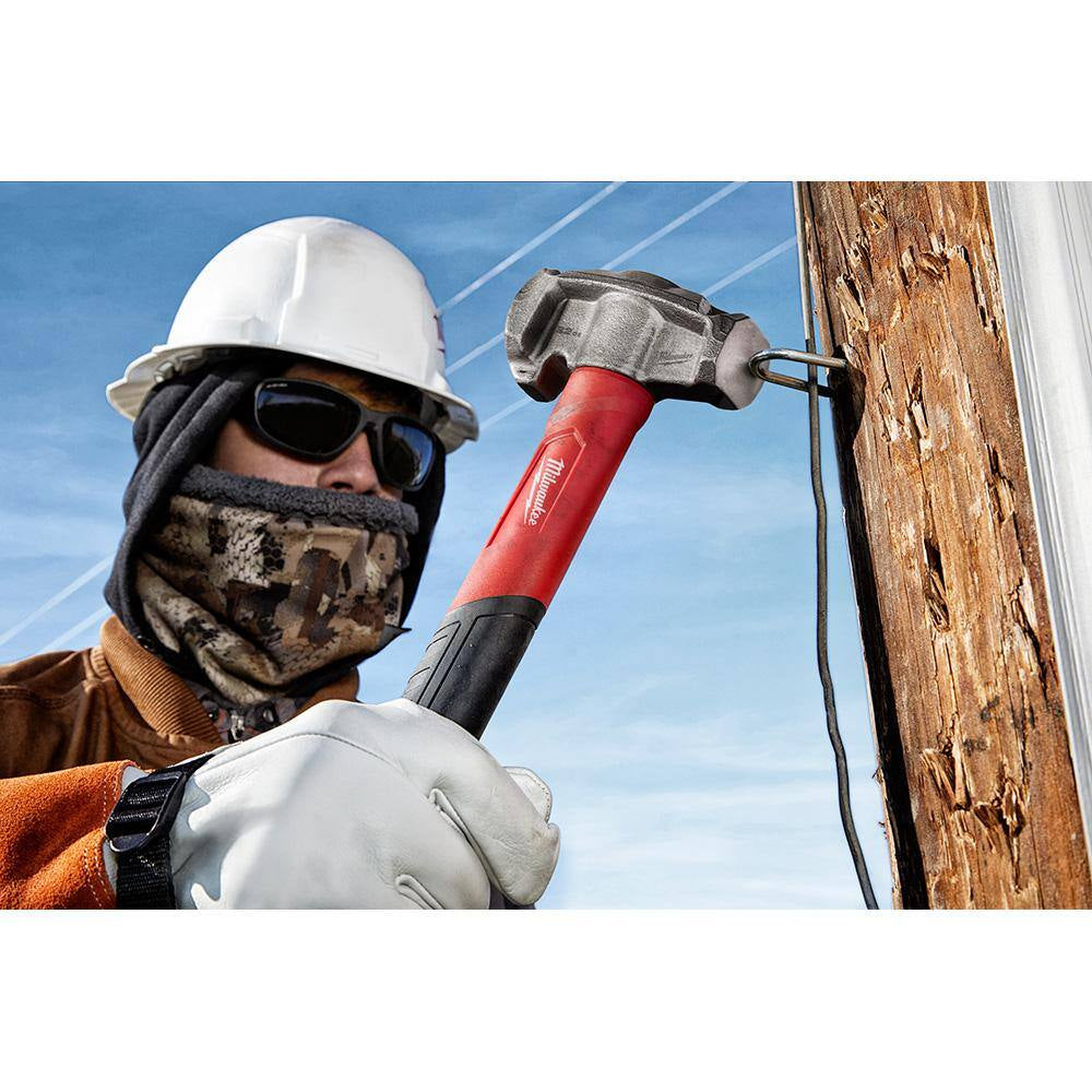 36 Oz. 4-In-1 Lineman'S Hammer with 9 In. High-Leverage Lineman Pliers