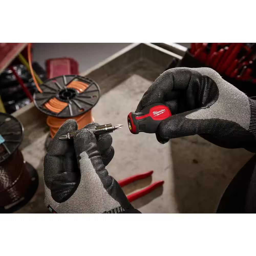 11-In-1 Multi-Bit Screwdriver and 6-In-1 Stubby Multi-Bit Screwdriver Set (2-Piece)