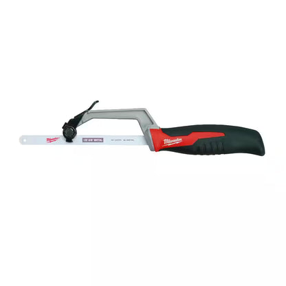 Compact Hack Saw with 10 In. 24 TPI Bi-Metal Blade