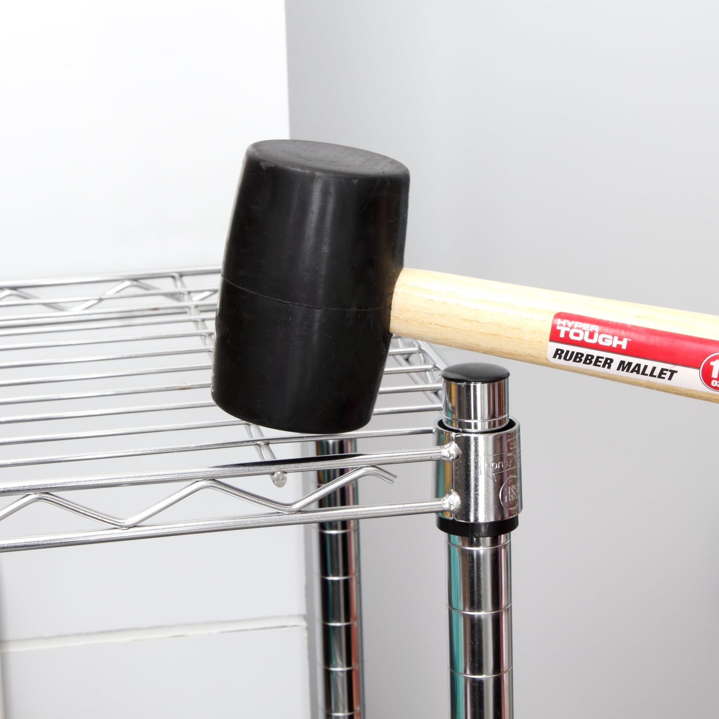 16 Ounce Rubber Mallet with Wood Handle TH70020A