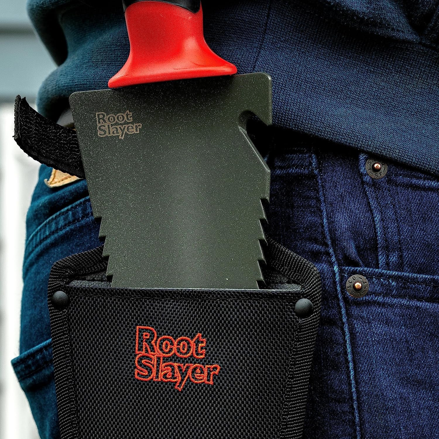 17011 Root Slayer, Trowel/Holster, Original Red