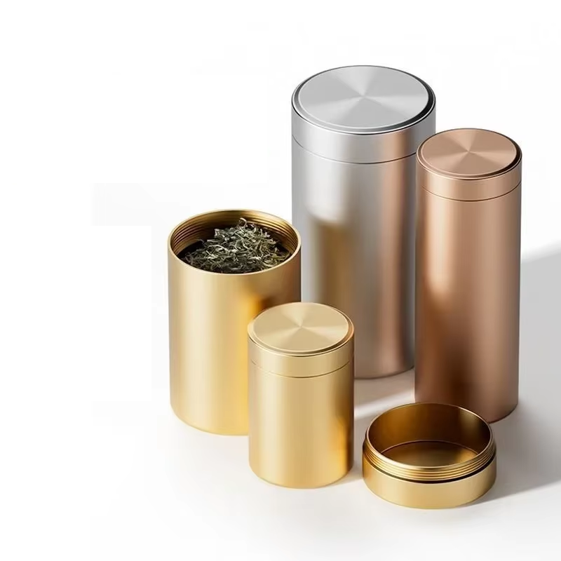 Titanium/Aluminum Alloy Tea/Coffee Can