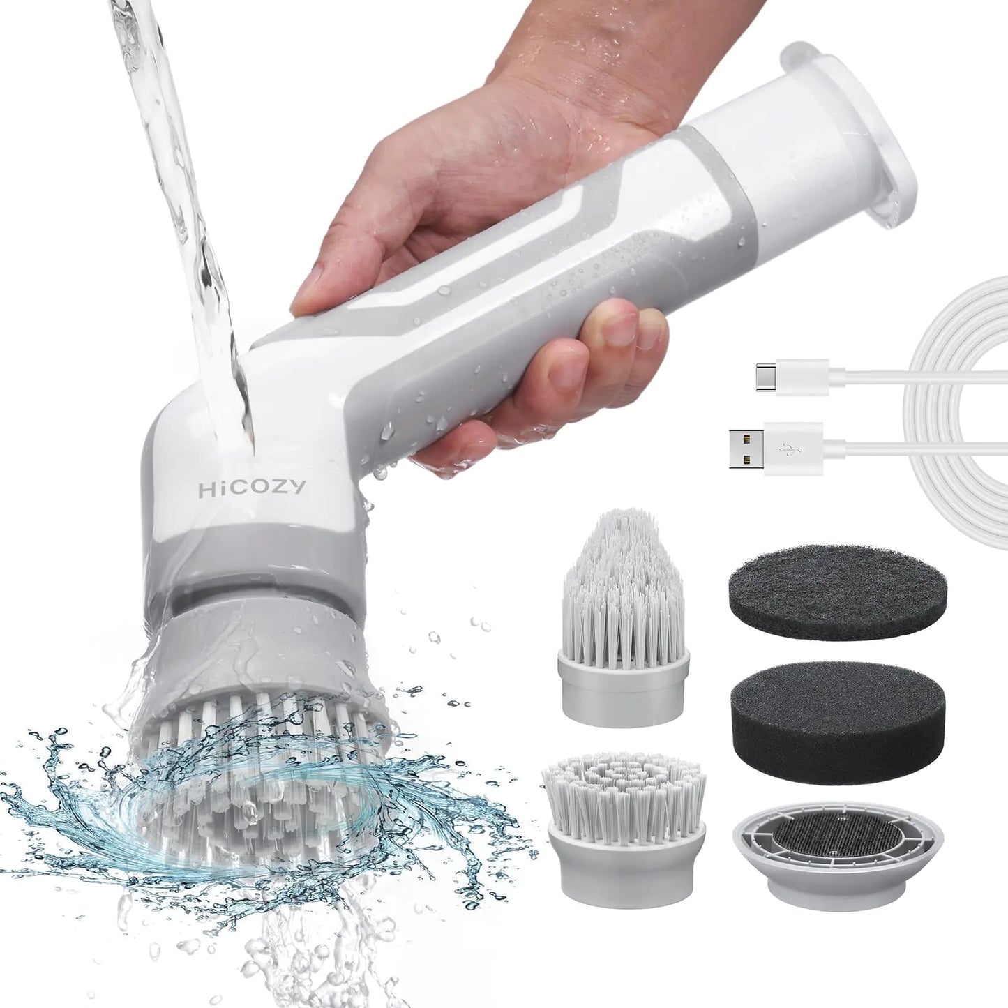 Cordless Electric Spin Scrubber
