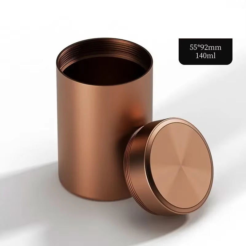 Titanium/Aluminum Alloy Tea/Coffee Can