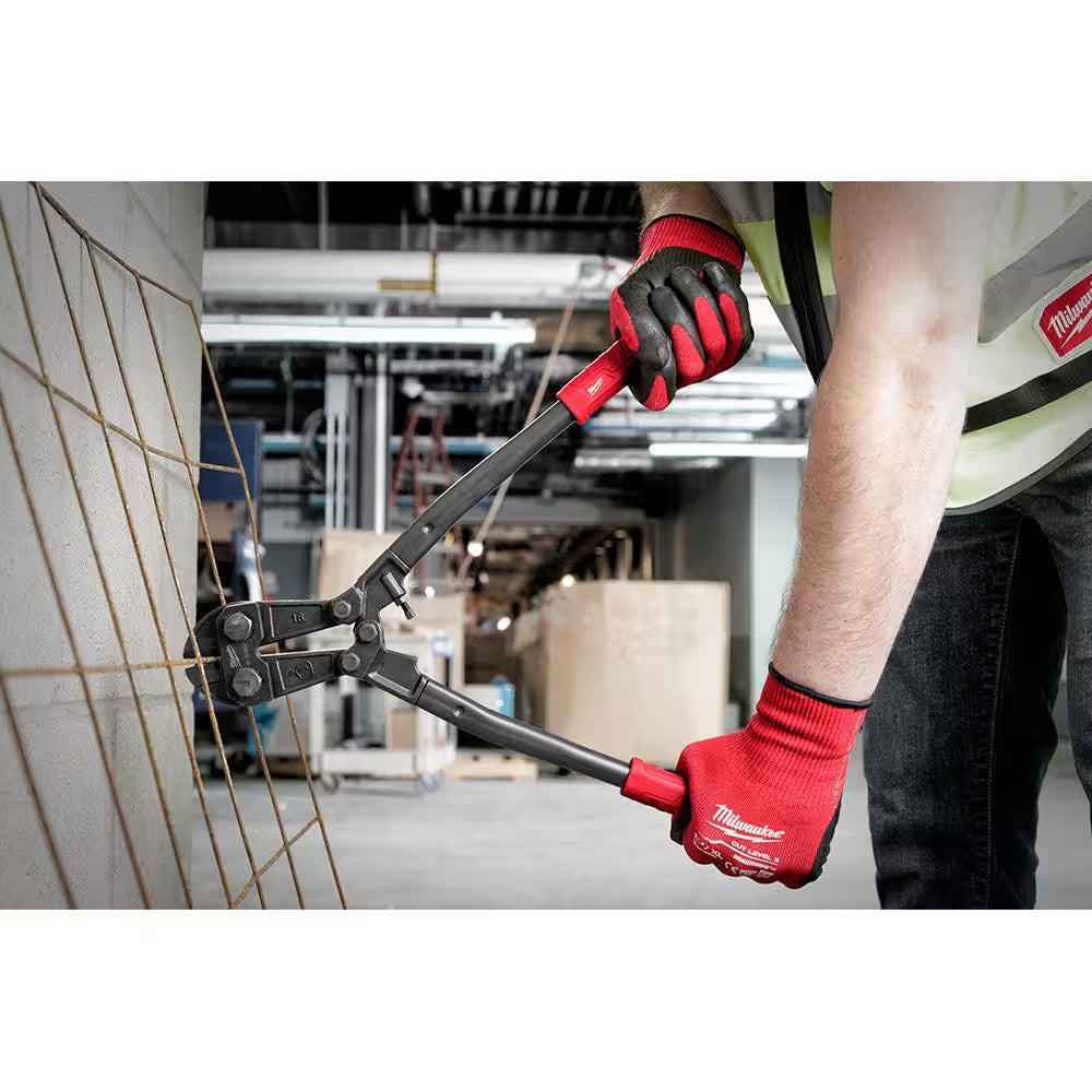 18 In. Bolt Cutter with 3/8 In. Maximum Cut Capacity and 7 In. Wire Strippers