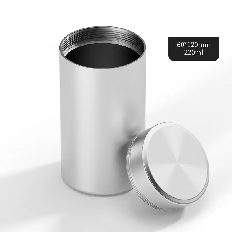 Titanium/Aluminum Alloy Tea/Coffee Can