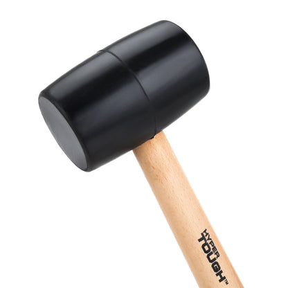 16 Ounce Rubber Mallet with Wood Handle TH70020A