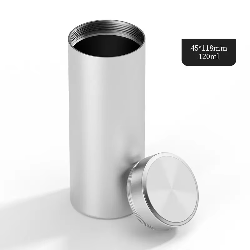 Titanium/Aluminum Alloy Tea/Coffee Can