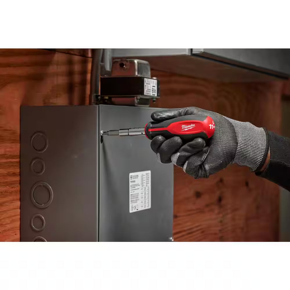 11-In-1 Multi-Bit Screwdriver and 6-In-1 Stubby Multi-Bit Screwdriver Set (2-Piece)