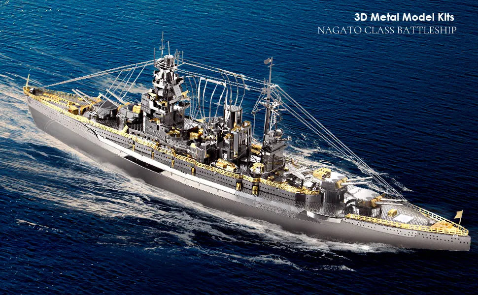 3D Nagato Class Battleship