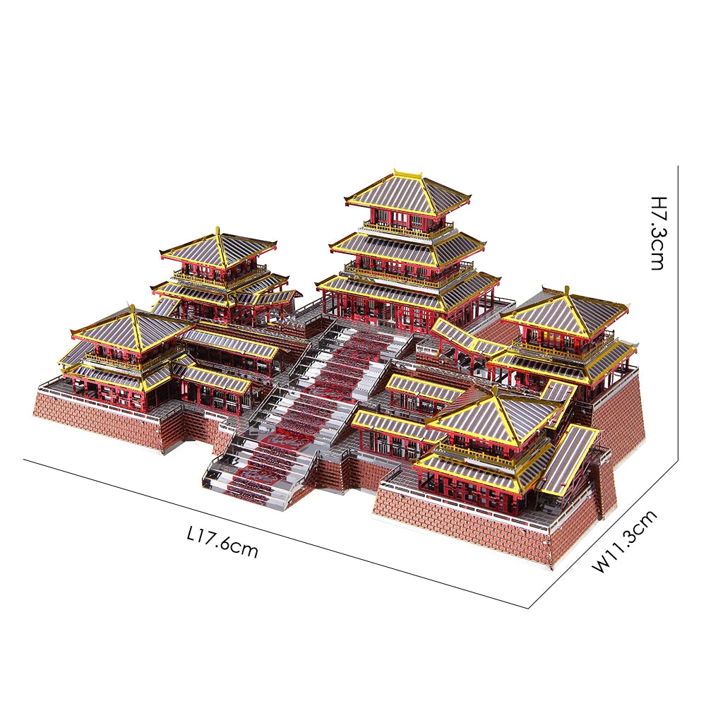 3D Epang Palace Building