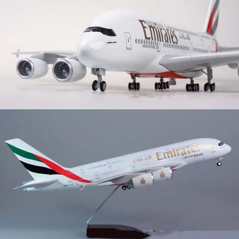 A380 Airbus Emirates Airways Model