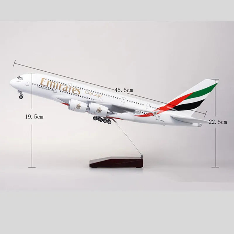 A380 Airbus Emirates Airways Model