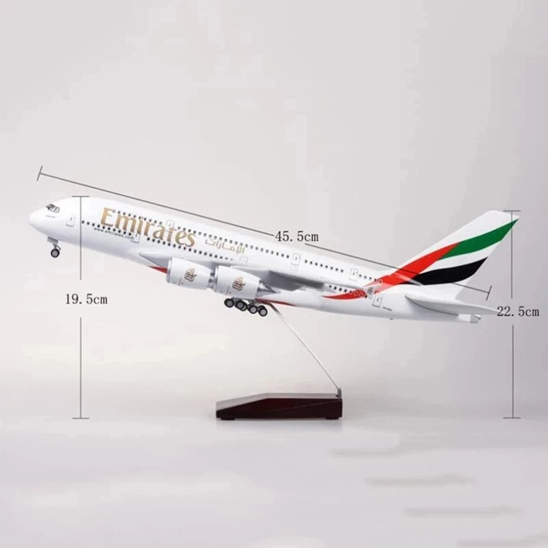 A380 Airbus Emirates Airways Model