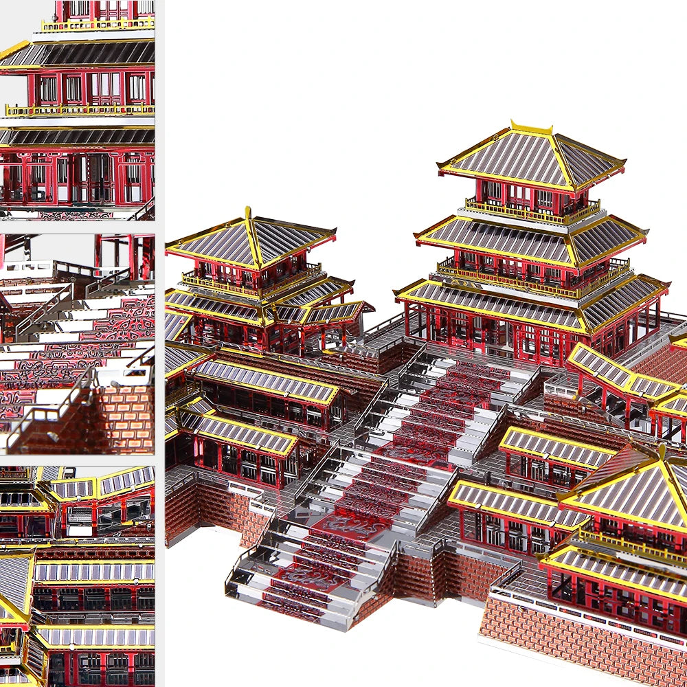 3D Epang Palace Building