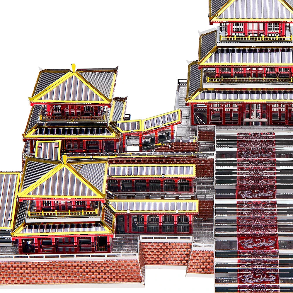 3D Epang Palace Building