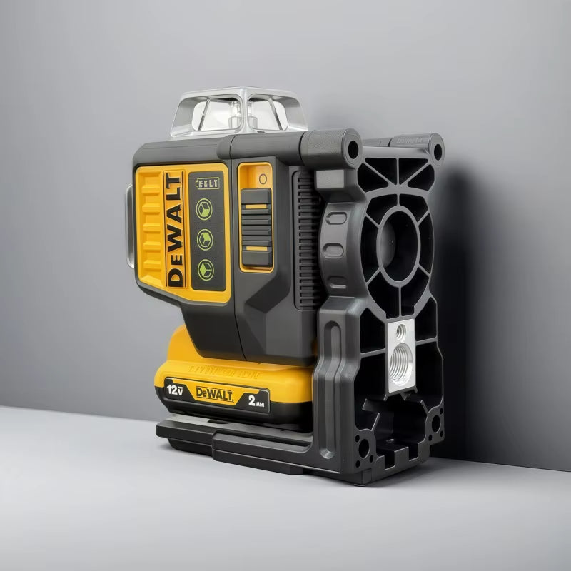 2025 DW089LG 3 Sides*360 Degree Vertical 12V Lithium Battery 12 Lines Laser Level Horizontal Green Meter Outdoor TOOL