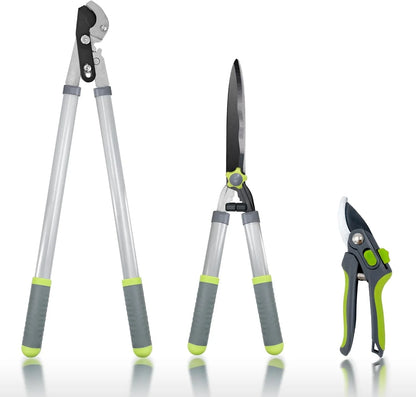 Loppers ,Hedge Clipper and Pruner, Garden Pruning Shears Set