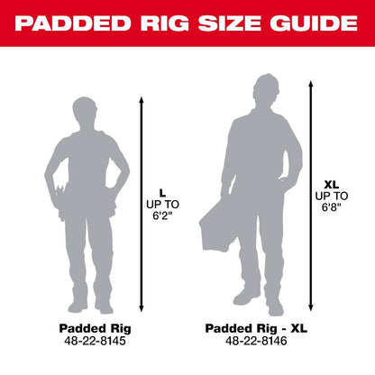Padded Work Belt with X-Large Padded Rig (2-Piece)