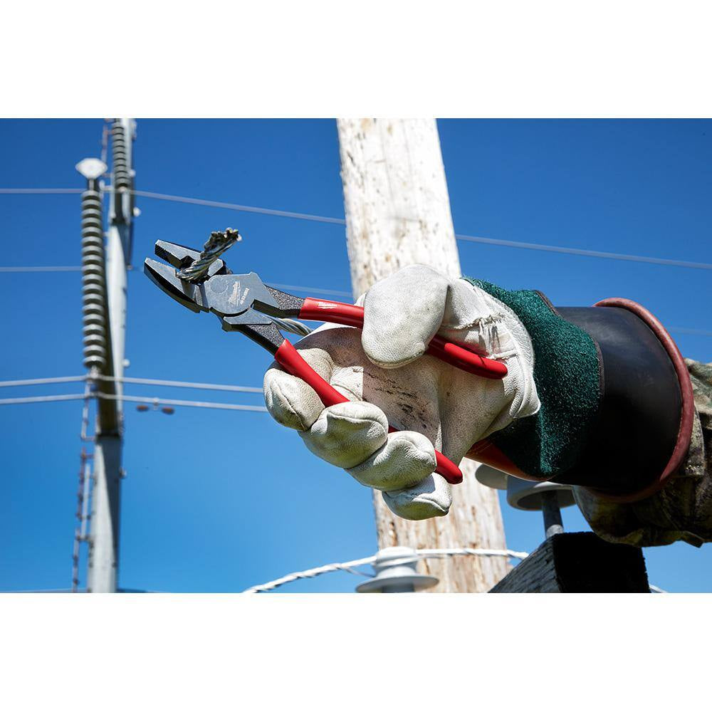 36 Oz. 4-In-1 Lineman'S Hammer with 9 In. High-Leverage Lineman Pliers