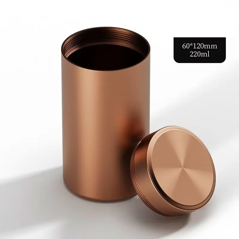 Titanium/Aluminum Alloy Tea/Coffee Can