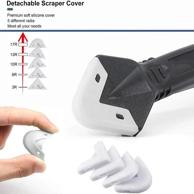 5 in 1 Silicone Scraper and Caulking Finisher Tool set