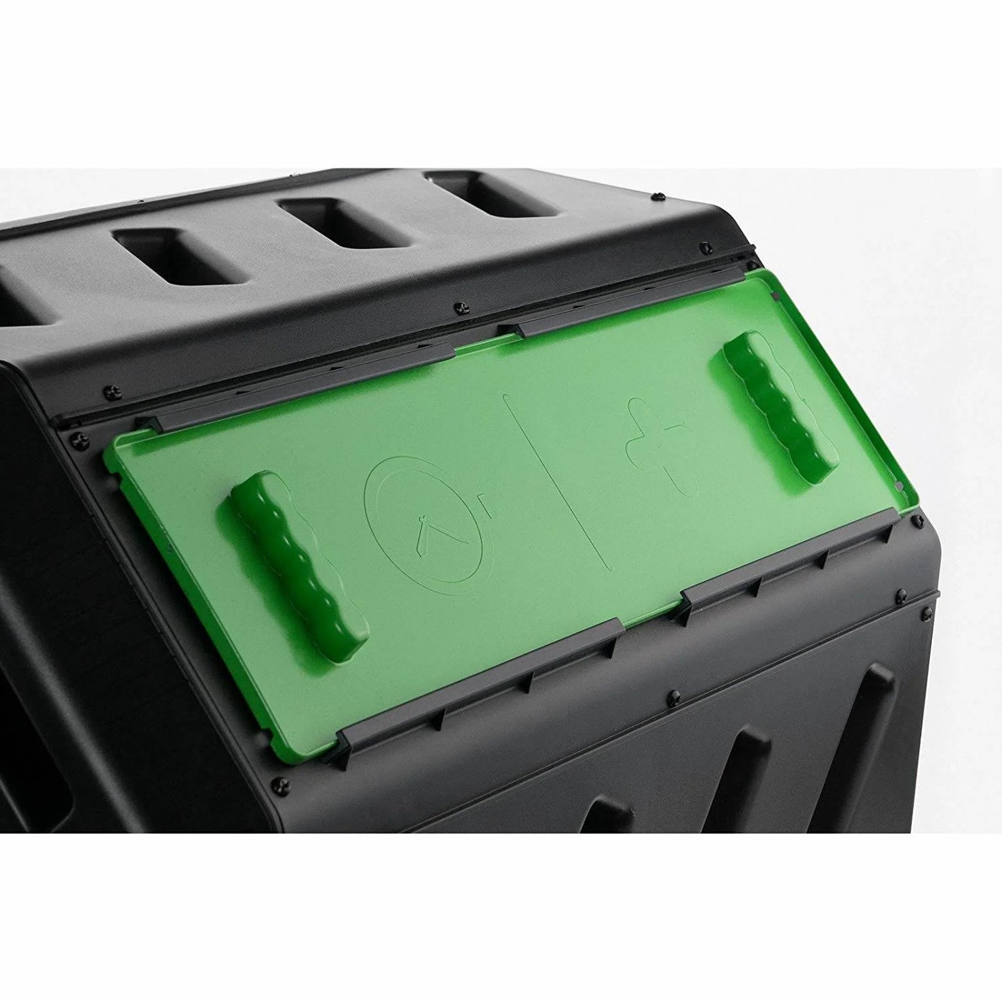 HOTFROG 37 Gallon Dual Chamber Tumbling Composter Bin