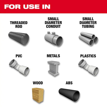 Compact Hack Saw with 10 In. 24 TPI Bi-Metal Blade