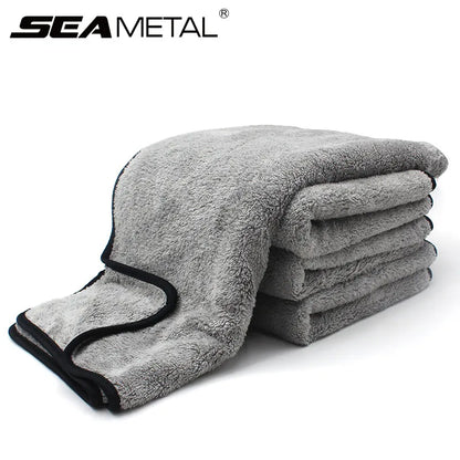 75X35 60X40Cm Microfiber Car Wash Towel Fast Drying Auto Cleaning Extra Soft Cloth High Water Absorption for Car Wash Accessorie
