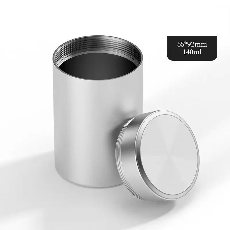 Titanium/Aluminum Alloy Tea/Coffee Can