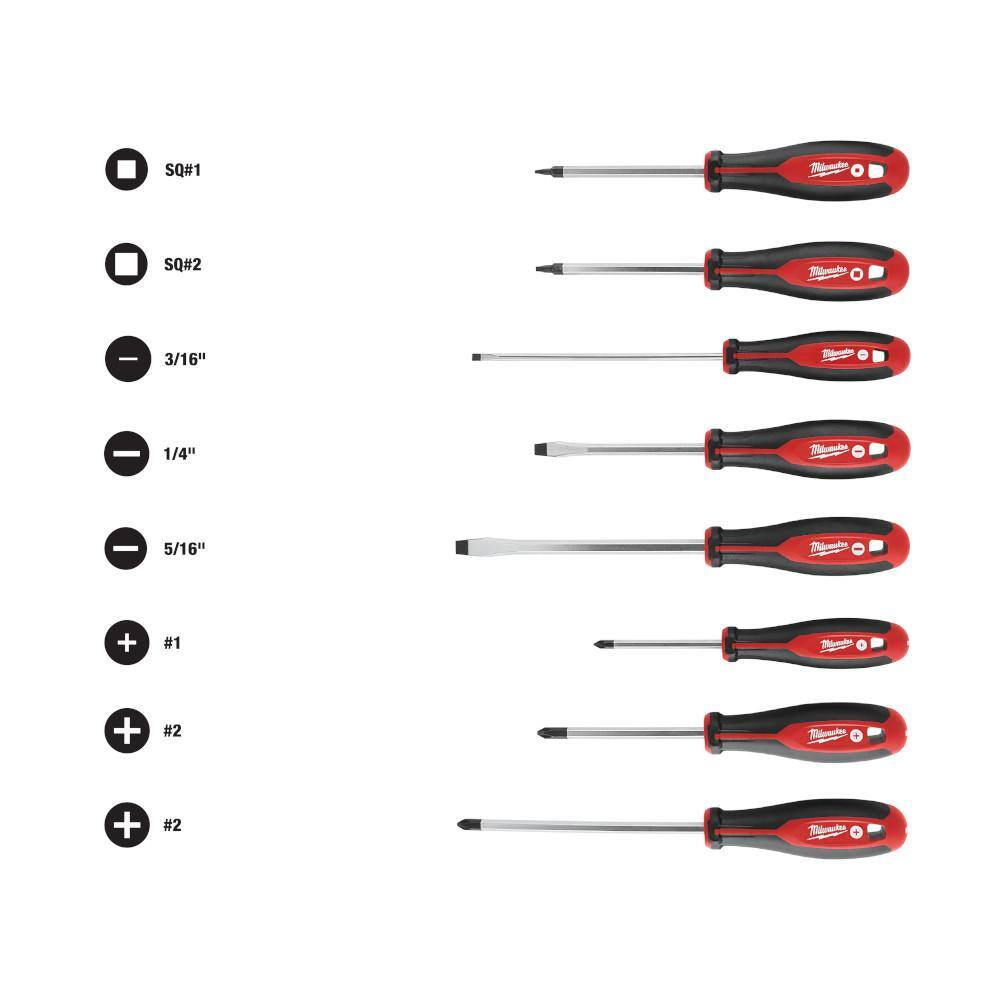 10-Piece Precision Screwdriver Set with 8-Piece Variety Screwdriver Set (18-Piece)